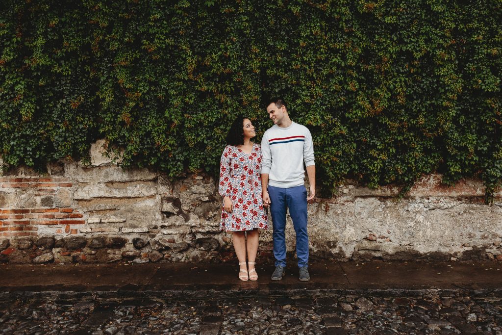 Engagement Couple Portrait | Antigua Urban Street | Guatemala | Cassidy & Cameron 03
