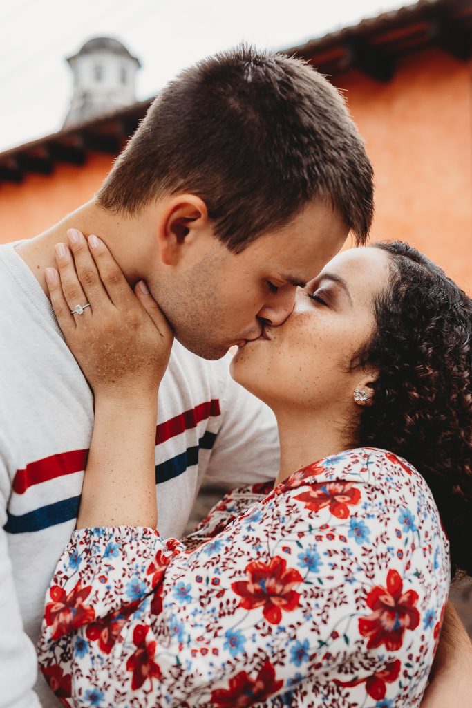 Engagement Couple Portrait | Antigua Urban Street | Guatemala | Cassidy & Cameron 10