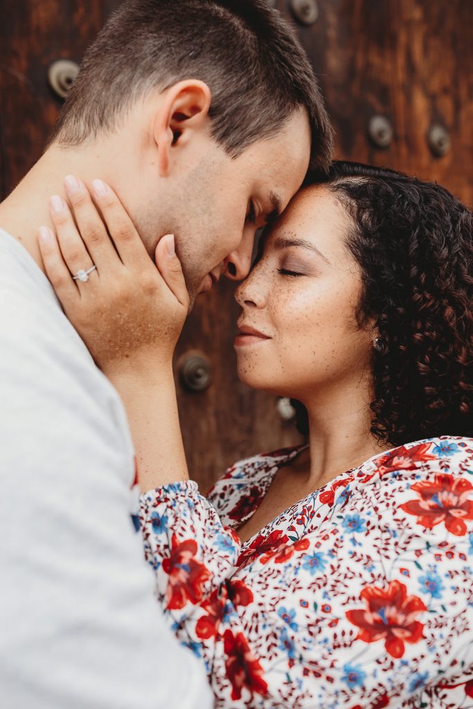 Engagement Couple Portrait | Antigua Urban Street | Guatemala | Cassidy & Cameron 13