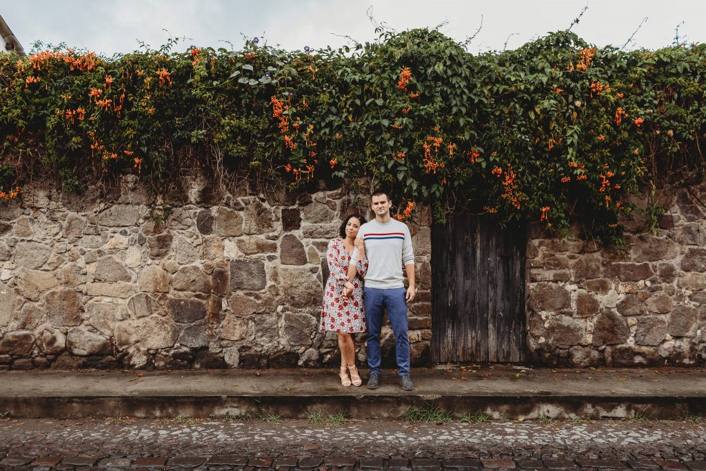 Engagement Couple Portrait | Antigua Urban Street | Guatemala | Cassidy & Cameron 16