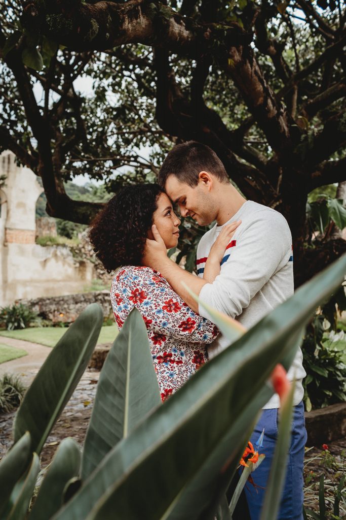 Engagement Couple Portrait | Antigua Ruinas Santa Clara | Guatemala | Cassidy & Cameron 25